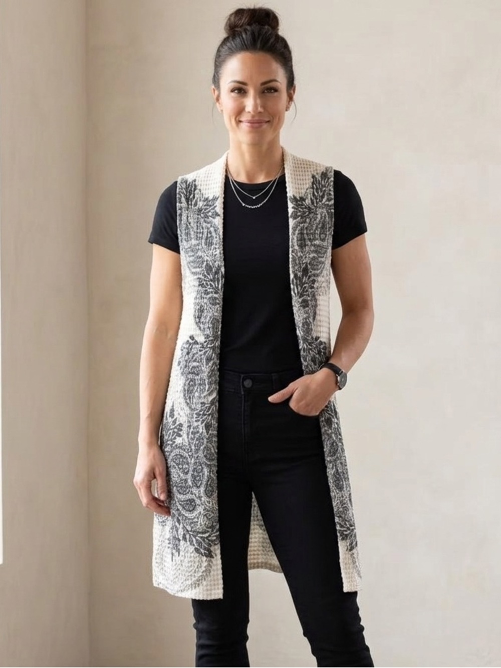 OLIVE‎ TREE Kimono Duster Cardigan
